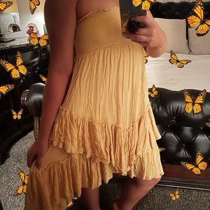 Free People Dress *Yellow* (mustard yellow)